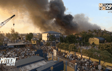 ไฟไหม้ย่านชุมชนในฟิลิปปินส์