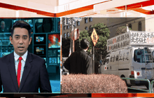 ประท้วงต้านการปล่อยจรวดของเกาหลีเหนือ