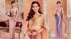 ออม สุชาร์ ในลุคชุดไทยย้อนยุค งดงามสวยหวาน เหมาะกับคนรุ่นใหม่