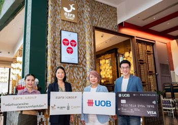 ยูโอบี จับมือ นารา กรุ๊ป มอบสิทธิพิเศษด้านการรับประทานอาหารตลอดทั้งปี
