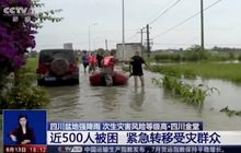 ฝนถล่มมณฑลเสฉวน เตือนภัยสูงสุด