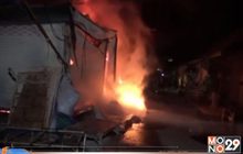 ไฟไหม้ตลาดโรงเกลือเสียหาย 20 ห้อง