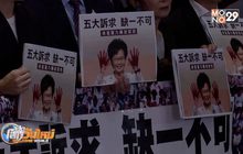แถลงนโยบายฮ่องกงล่ม! ฝ่ายค้านประท้วงหนัก