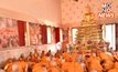 วัดบางคลาน จัดพิธีอุปสมบทหมู่เฉลิมพระเกียรติ