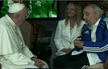 “โป๊บ” ทรงพบ “ฟิเดล คาสโตร”