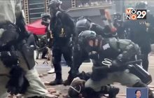 ตร.ฮ่องกงใช้ไม้แข็ง ล้อมจับผู้ชุมนุม