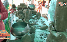 พะเยา-พบวัตถุโบราณกลางทุ่งนา คาดอายุกว่า 500 ปี