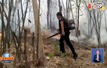 ไฟป่าราชบุรีไหม้แล้วกว่า 2,000 ไร่