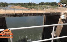 พบสนามกอล์ฟดังสร้างฝายกั้นน้ำคลอง 14