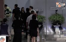 งานสวดอภิธรรมศพ “เก๋ เลเดอเรอร์” คนบันเทิงร่วมอาลัย