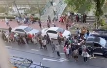 เร่งจัดระเบียบคนแห่รับของแจก หวั่นโควิด-19 ระบาดซ้ำ