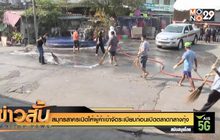 สมุทรสาครเปิดให้ผู้ค้าเข้าจัดระเบียบก่อนเปิดตลาดกลางกุ้ง