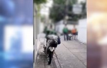 ​ตร.ปรับชายอ้างเป็นวิน จยย.มีปากเสียงกับ พนง.ส่งอาหาร