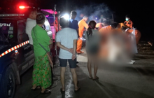 เหตุกระโดดสะพานฆ่าตัวตาย จ.กาญจนบุรี