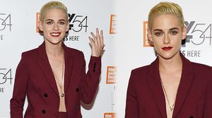 ลุ้นกันทั้งงาน!! คริสเตน สจ๊วต โนบรา แหวกอกลึก ลุคนี้ไม่มีโป๊แต่เท่มากๆ