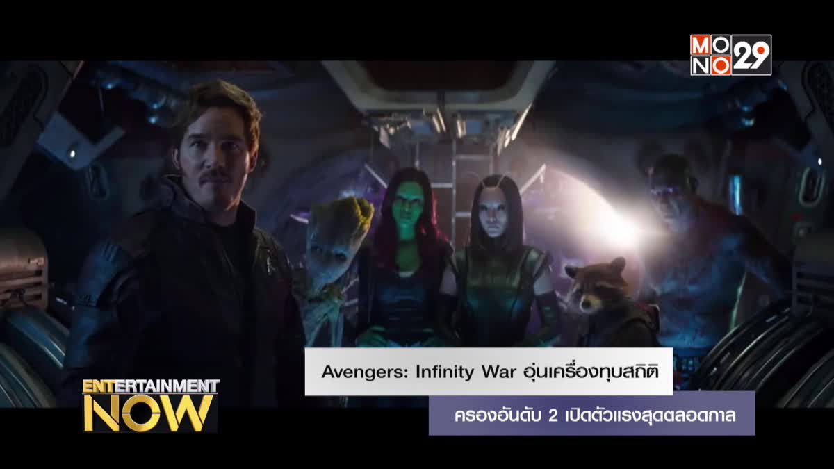 Avengers: Infinity War อุ่นเครื่องทุบสถิติ ครองอันดับ 2 เปิดตัวแรงสุดตลอดกาล