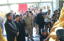ประติมากรรมประกอบพระเมรุมาศใกล้เสร็จสมบูรณ์
