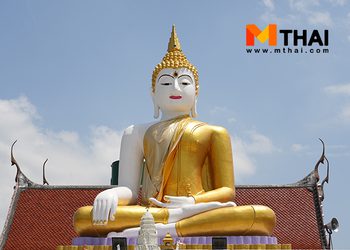 กราบพระขอพร วัดนางชำ เที่ยววัดโบราณอ่างทอง