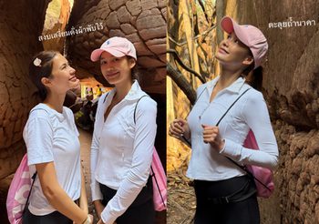 แนท อนิพรณ์ – น้ำตาล ชลิตา คนงามศรัทธาแรงขึ้นถ้ำนาคา สาธุสายมู