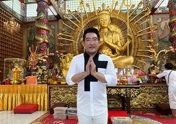 อ.คฑาแนะ 9 จุดไหว้ พลิกดวงให้เฮง ศาลเจ้าแม่กวนอิมพันเนตรพันกร อ่างศิลา จ.ชลบุรี