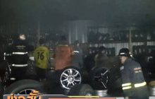 ไฟไหม้โกดังยางรถยนต์ เสียหายเกือบ 1 ล้านบาท