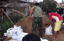 น้ำไหลเข้าท่วมสุโขทัย เร่งป้องกัน