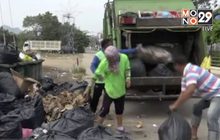 หัวหินขยะหลังปีใหม่ล้นเร่งเพิ่มรอบจัดเก็บ