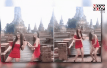 สาวเกาะอกเต้นในวัดไชยฯ อยุธยา เข้ารับทราบ 2 ข้อหา