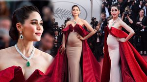 สวยฟินาเล่!!! ชมพู่ อารยา เดินพรมแดงเมืองคานส์ ลุควันสุดท้าย เลอค่ามากๆ