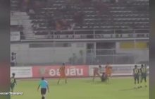 แข้งปัตตานีโดนอัดหนักจนเลือดคั่งในสมอง