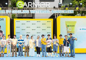 เก้า – BUS แชร์ไอเทมท้าแดด อวด Garnier Super UV Cooling Watergel Sunscreen ​กันแดดติดแอร์ตัวใหม่ ส่งความเย็นกลางสยาม