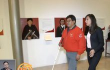 นิทรรศการประวัติศาสตร์โบลิเวียเพื่อคนตาบอด