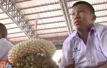 ไอเดียเจ๋ง! ใช้ทุเรียนทำพานไหว้ครู สื่อความหมาย “เรียนลูกเดียว”