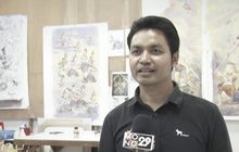 ลายเส้นวิจิตรฉากบังเพลิงประกอบพระเมรุมาศ