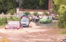 จีนเผชิญฝนตกหนัก-พายุลูกเห็บ