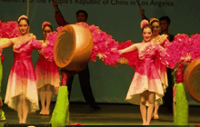 ฉลองตรุษจีนในลองแองเจลิส