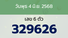 หวยลาว งวดวันพุธ 4 มิถุนายน 2568