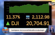 หุ้นสหรัฐพุ่งแรง รับข่าวคองเกรสใกล้ผ่านแพ็คเกจกระตุ้นเศรษฐกิจ