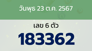 หวยลาว งวดวันพุธ 23 ตุลาคม 2567