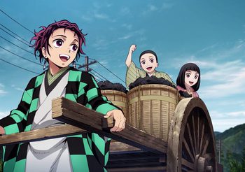 ภาพยนตร์อนิเมะญี่ปุ่น “Demon Slayer : Kimetsu No Yaiba ดาบพิฆาตอสูร”