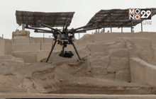 โดรนสำรวจแหล่งโบราณคดีในเปรู