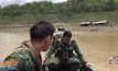 ตรวจยึดไม้สักอำพรางเป็นเรือนแพในอุทยานฯแม่ปิง