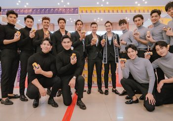 กระแสแรงอีก นุ้ย สุวิมล นำทีมหล่อ Mister ME ไทย-ลาว บุกใหญ่ที่กัมพูชา