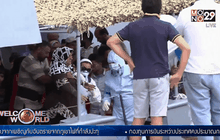 ผู้อพยพจากลิเบียขึ้นฝั่งยุโรปต่อเนื่อง