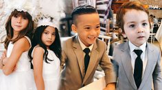 เก็บตกภาพน่ารักๆ ของเหล่าซุปตาร์ตัวน้อย ใน งานแต่งเจนี่ ที่น่ารักแย่งซีนสุดๆ