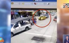 รวบแล้ว หนุ่มซิ่งเก๋งเหลืองชนตำรวจ สภ.ท่าศาลา