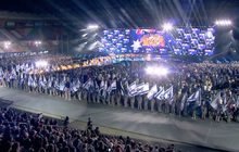 อิสราเอลจัดพิธีเปิดการแข่งขันกีฬาโอลิมปิกของชาวยิว