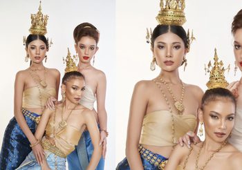 แห่แชร์รัวๆ 3 สาวมิสเซ็กซี่ไทยแลนด์ 2023 อวดความงามอย่างไทยในวันสงกรานต์