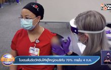 ไบเดนลั่นฉีดวัคซีนให้ผู้ใหญ่อเมริกัน 70% ภายใน 4 ก.ค.