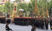 ประชาชนเข้าชมการซ้อมริ้วขบวนพระบรมราชอิสริยยศ